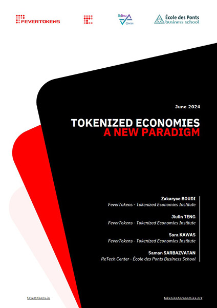 cover for paper Tokenized Economies: A New Paradigm